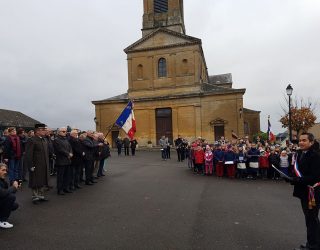 CÉRÉMONIE DE COMMÉMORATION DU 11 NOVEMBRE.